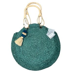 NWT - America and Beyond Straw Bag
